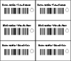Print your own barcode label.